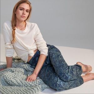 Camilla Knit Joggers Anthropology Saturday Sunday